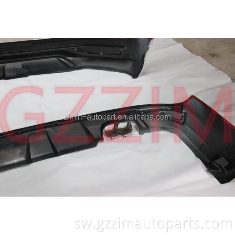 Sehemu za mbele na za nyuma za kuboresha vifaa vya mwili vya LC200 2012 - 2015